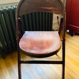 Folding chair THONET model 751 mahogany color