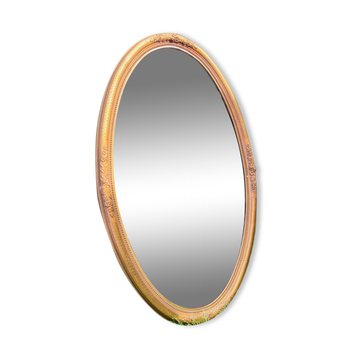 Miroir doré vintage 110x68cm