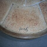 Coffee table signee Barrois faussile vintage