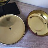 Box metal candy tripod decoration faux wood Scandinavian design