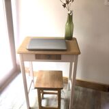 Wooden side table