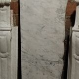 Pompadour fireplace in marble of carrara