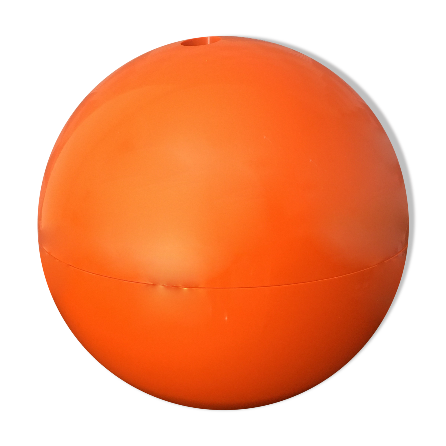 Ice tray bowling ball