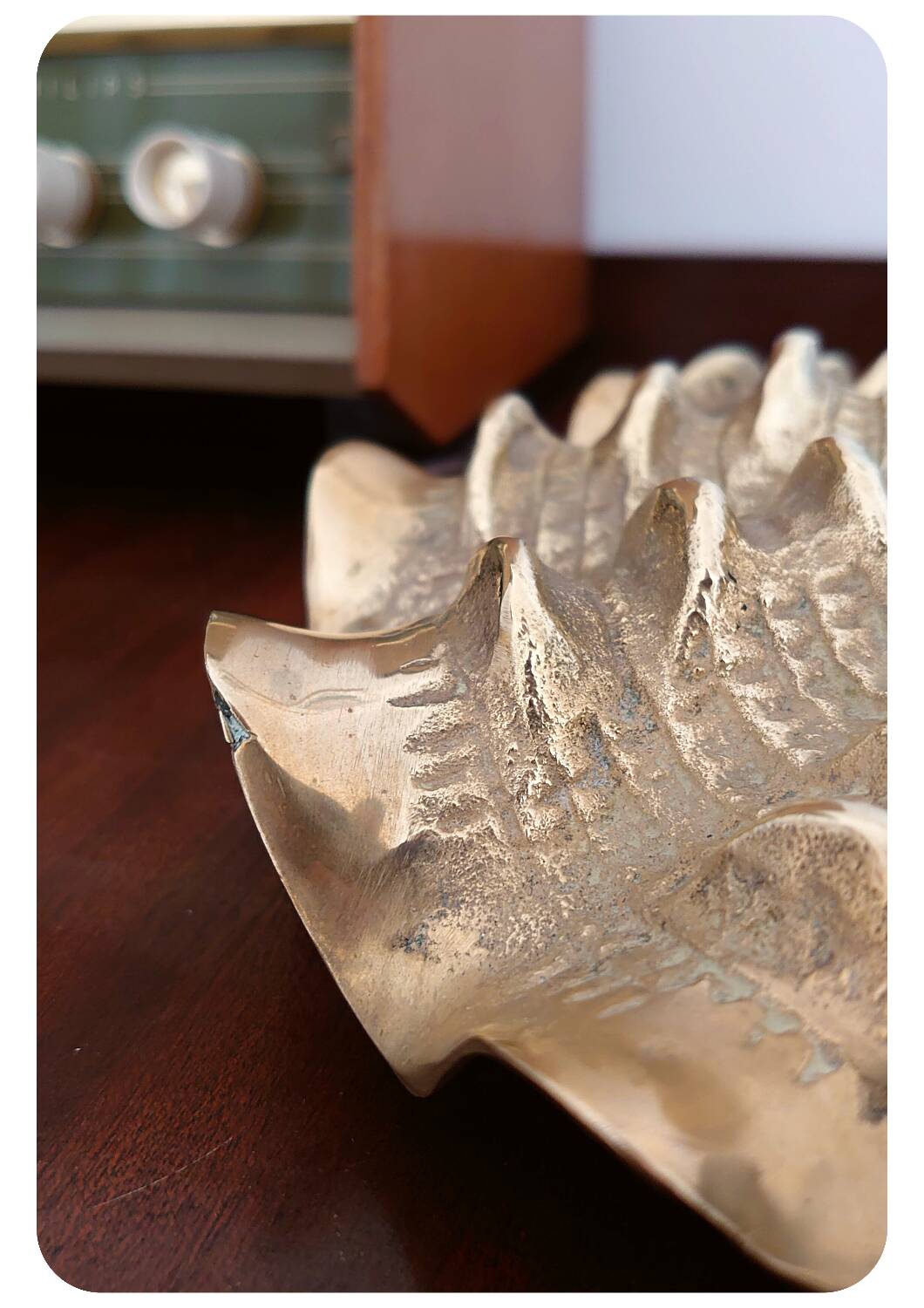 Boîte à coque en laiton moulé