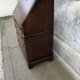 English writing desk in oak early twentieth