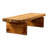 Roland Wilhelmson's pine coffee table / bench