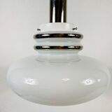 Opal glass suspension lamp by Peill and Putzler, circa 1970