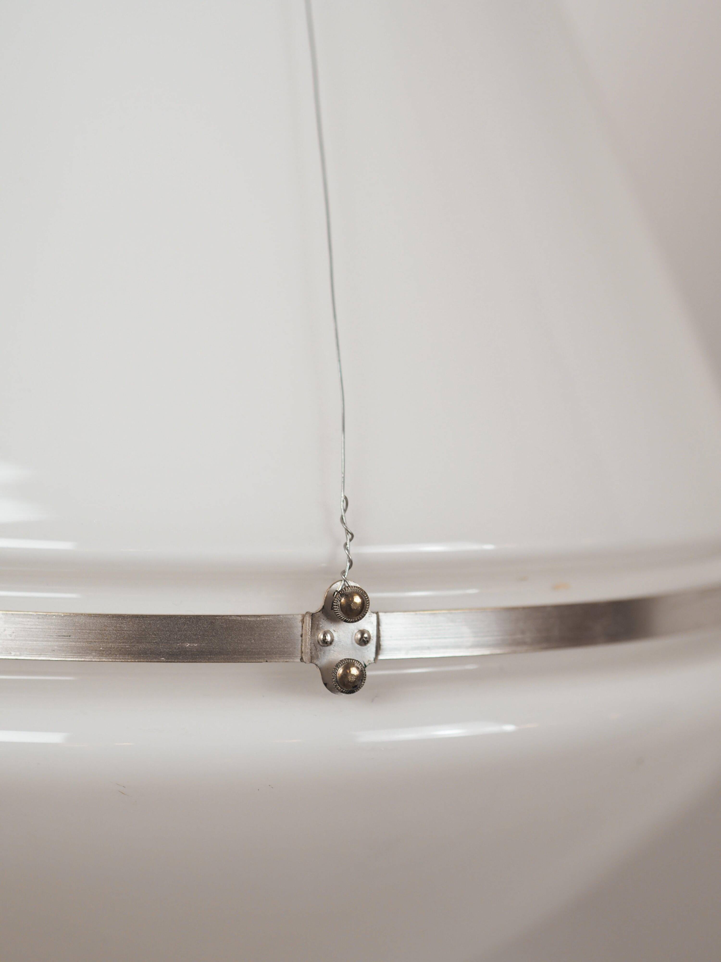 Iconic pendant lamp "Luzette" by Peter Behrens for Siemens, c. 1910s