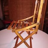 Chair folding child year 50