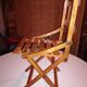 Chair folding child year 50