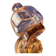 Small old vase in transparent Old Rose glass - early 20th century
