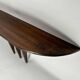 Mid-Century Italian Wooden Wall-Mounted Console Table in the style of Ulrich, 1950s