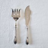 Ensemble de service de poisson en argent sterling Minerva antique et fabuleux