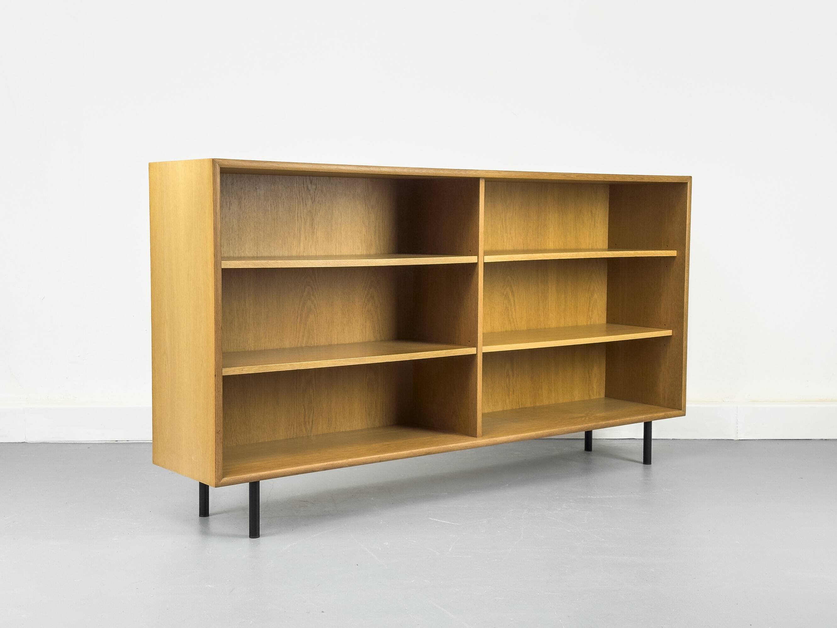 Vintage Oak Book Shelf from Wk Möbel, 1970s