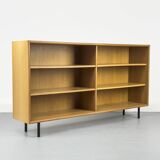 Vintage Oak Book Shelf from Wk Möbel, 1970s