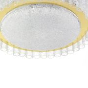 1 of 2 Stunning Murano Glass Tubes Ceiling Light by Doria, Germany, 1960s