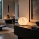 Vintage table lamp in blown glass – Organic design