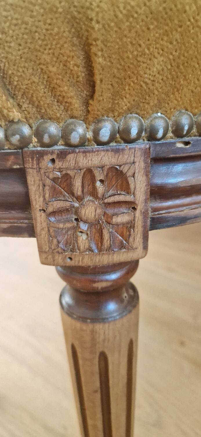 Antique Louis XVI style stool