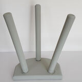 Tripod milking stool in patinated wood