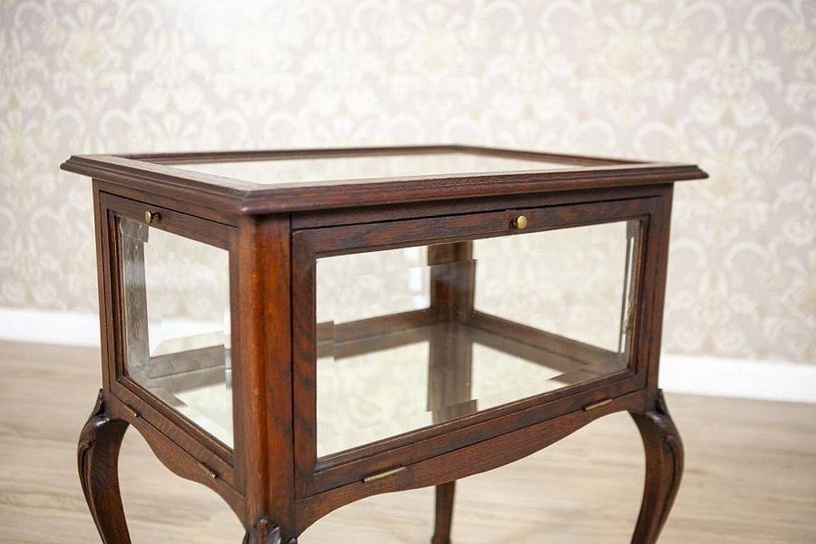 20th-Century Oak Tea Cabinet in Brown, 1950s