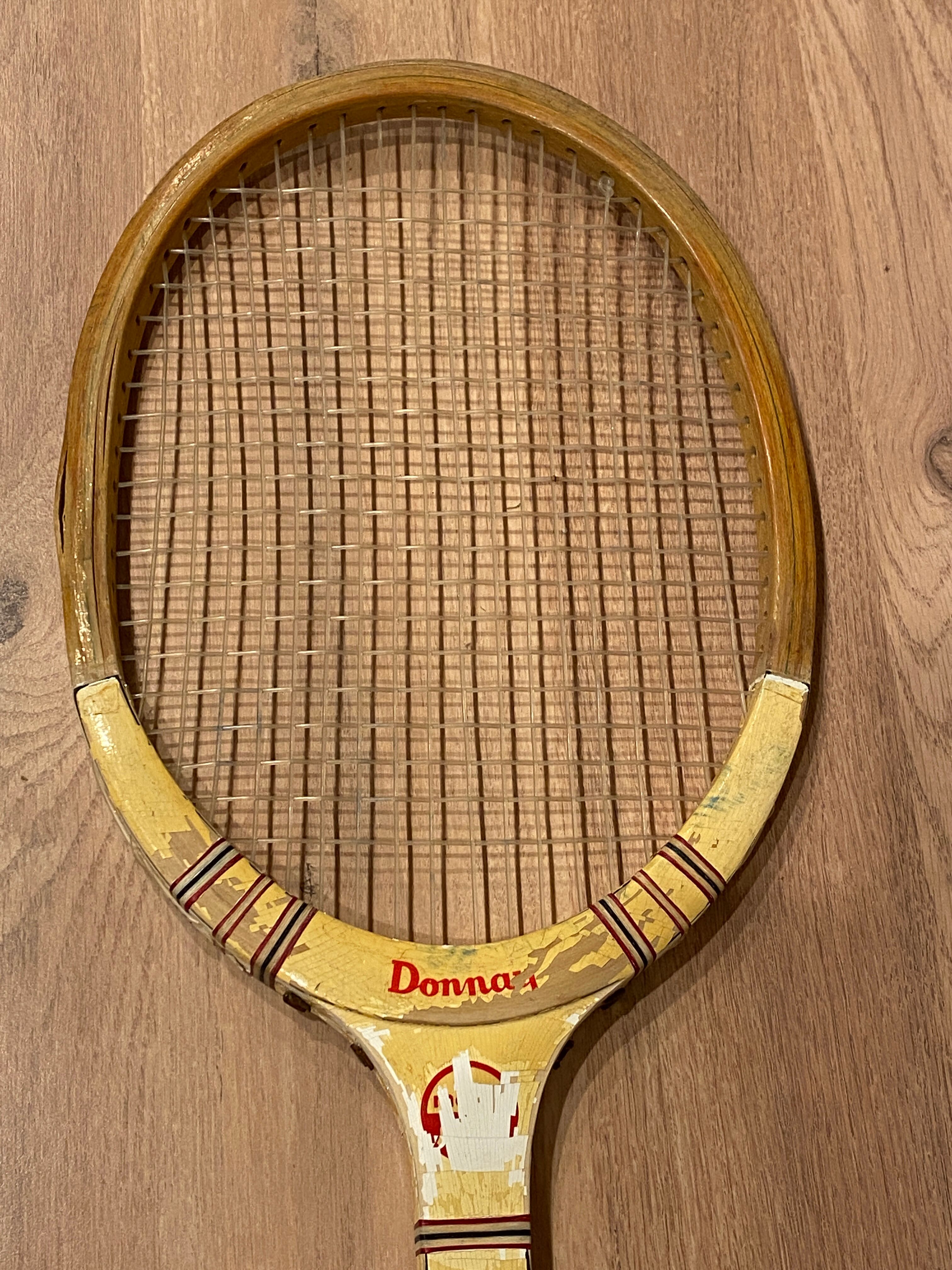 Vintage Donnay tennis racket
