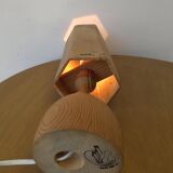 LAMPE DE TABLE EN BOIS, Leif Wikner, Persåsen.