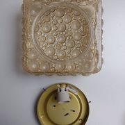 Luminaire verre et support à électrifier