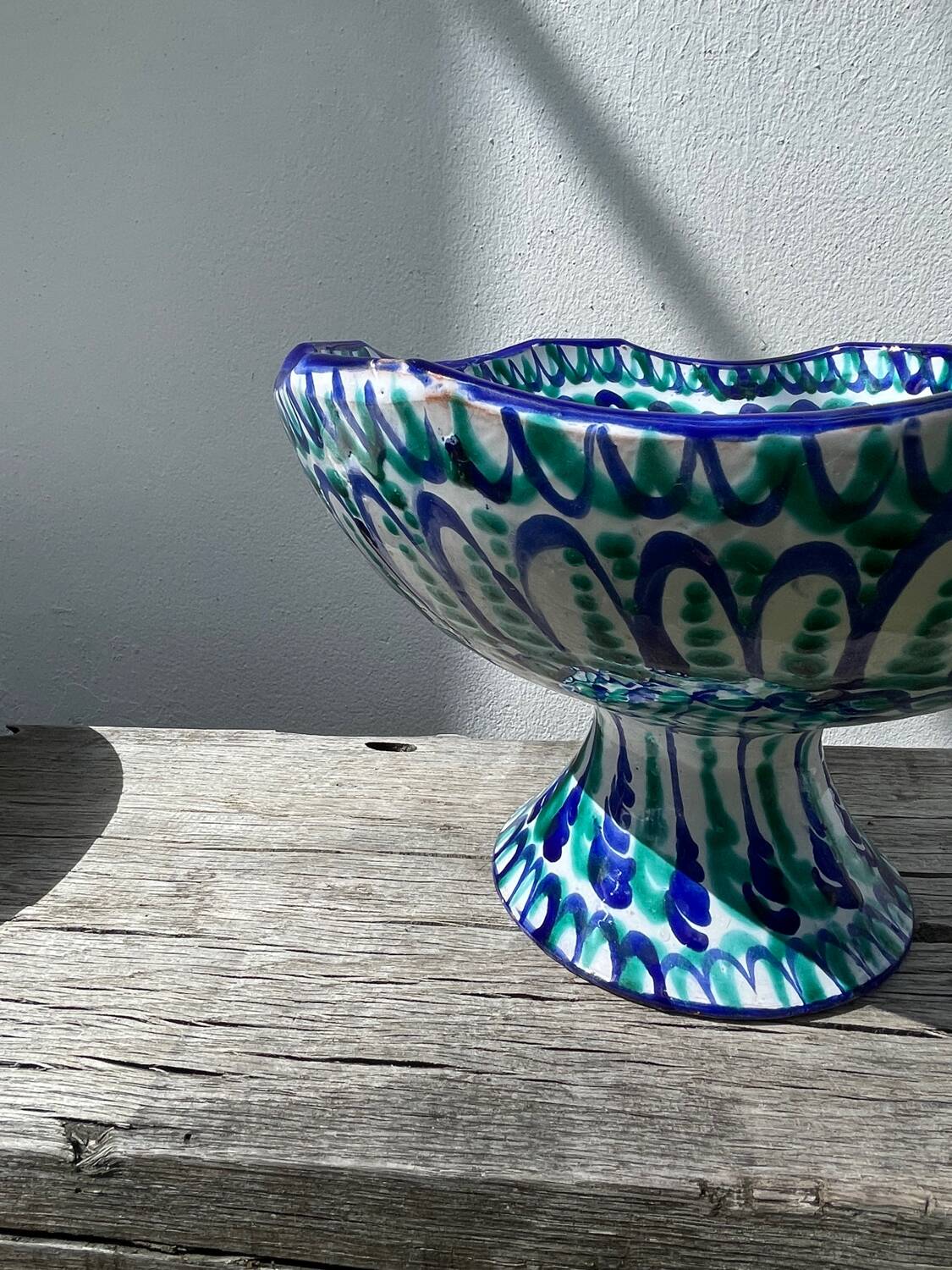 Fajalauza ceramic fruit bowl