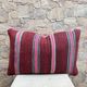 Vintage Berber kilim cushion cover: Moroccan wool cushion 60x40cm