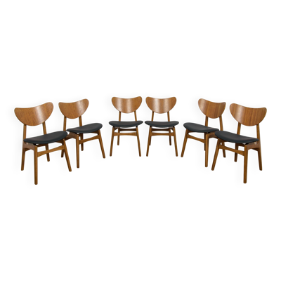 Chaises de salle à manger Librenza du milieu du siècle de G-Plan, années 1950, Royaume-Uni.