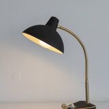 Vintage Aluminor desk lamp with built-in calendar