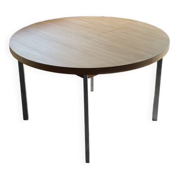 Extendable teak table by Pierre Guariche
