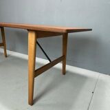 Danish design Børge Mogensen low dining table, model 281