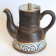 Sandstone teapot signed HB Quimper