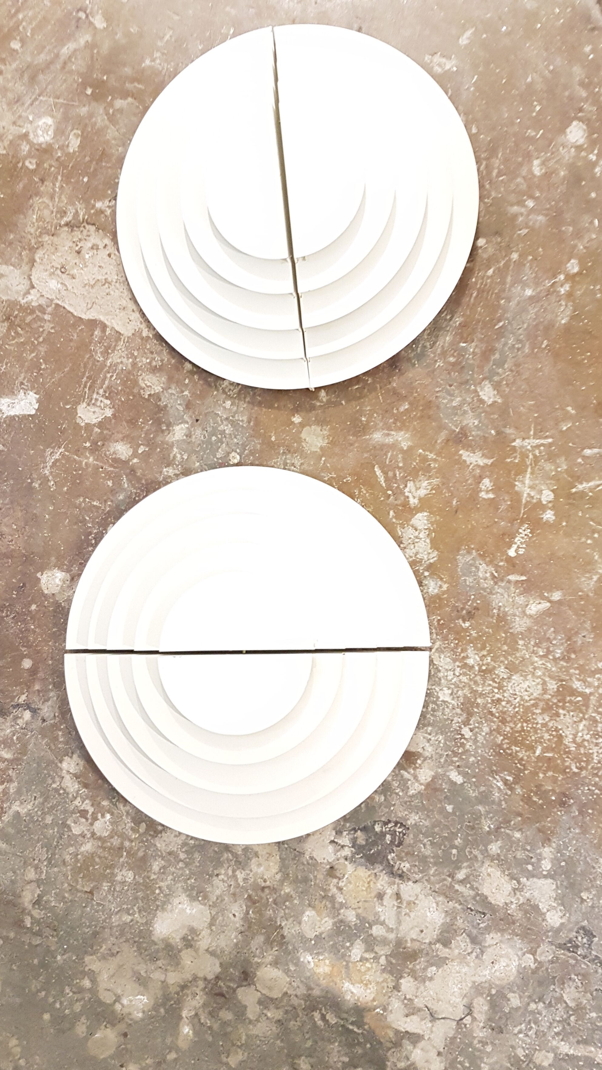 Modernist pair of wall lights "Meander" by Cesare Casati & Emanuele Ponzio for Raak Amsterdam