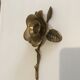 Brass "flower" candlestick
