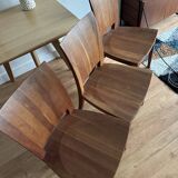 3 wooden chairs RIVA 1920