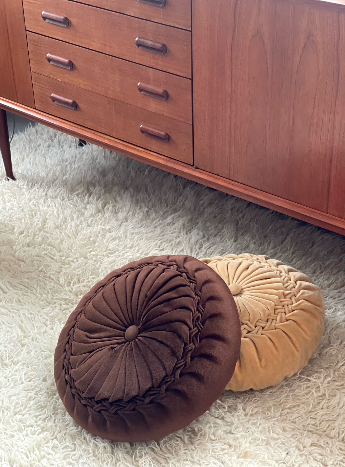 Large vintage cushion
