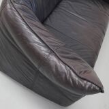 Brown Leather Andes Sofa by Gerard van den Berg for Montis, 1970s