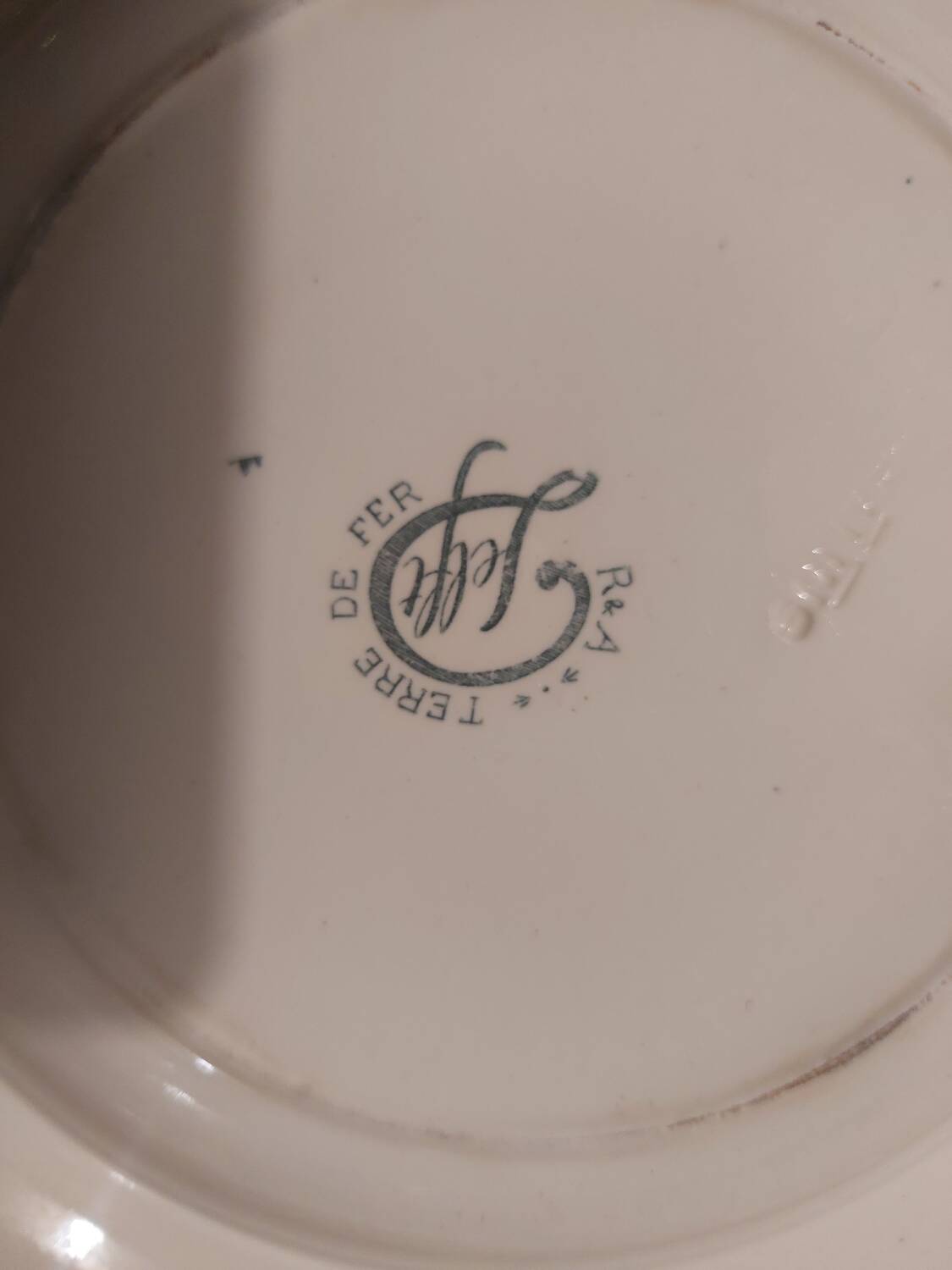 3 Delf iron earth plates