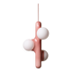 Prickly pear suspension - old pink enamel