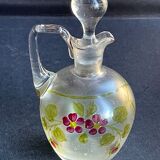 Non-selfish night service - art nouveau - hand-decorated satin blown crystal