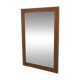 Miroir scandinave en noyer, Suède, 1960, 111cm x 75cm