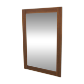 Scandinavian walnut mirror, Sweden, 1960, 111cm x 75cm