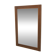 Miroir scandinave en noyer, Suède, 1960, 111cm x 75cm