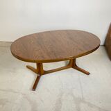 Large rosewood baumann table