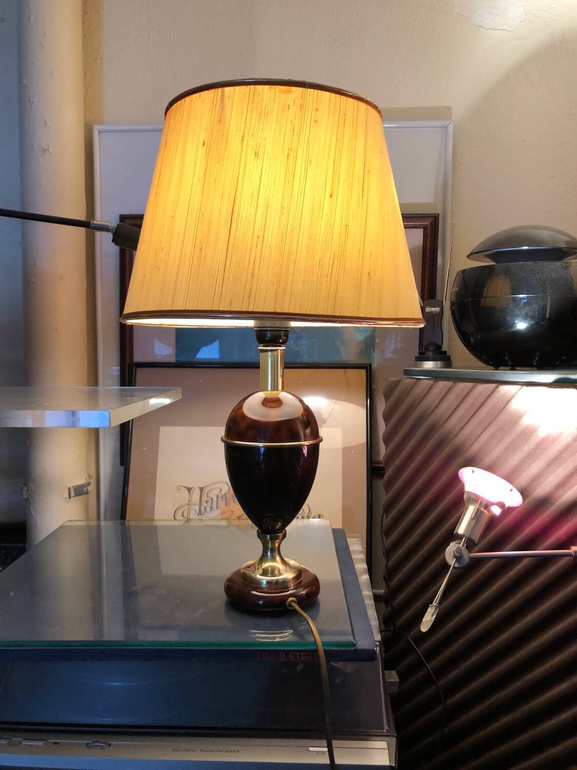 Beautiful brass lamp base