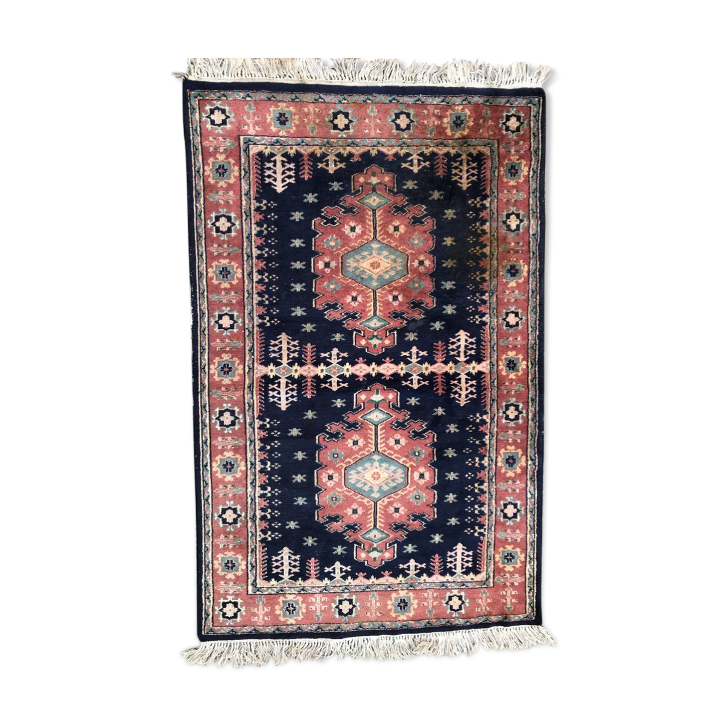 Former Pakistani oriental rug wool handmade 150x95cm