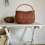 Old wicker basket