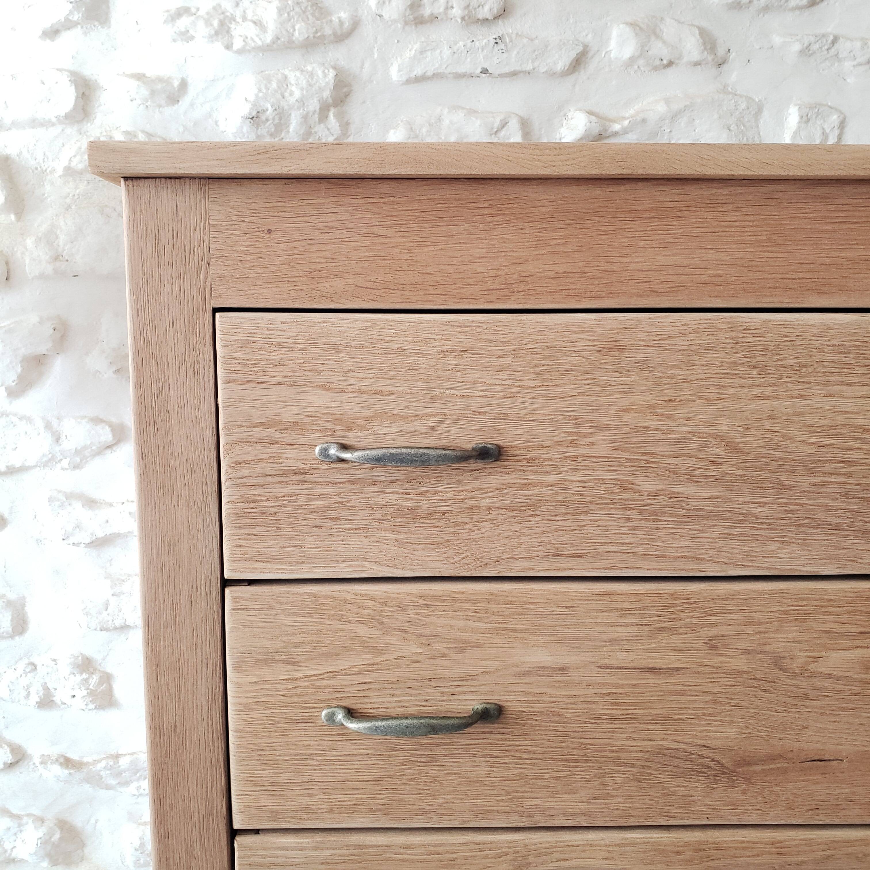 Commode en chêne XXL